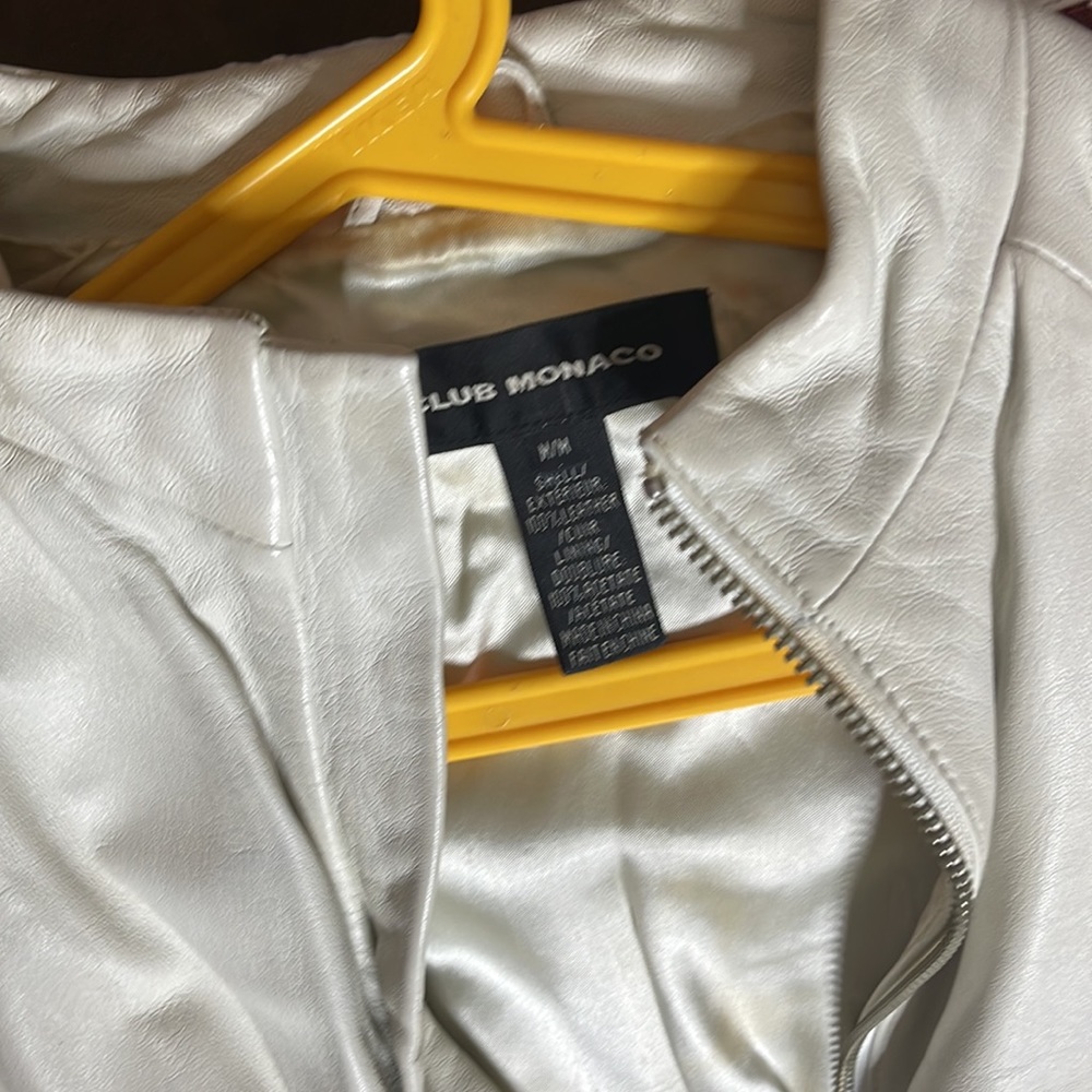 White leather jacket - Picture 2 of 2